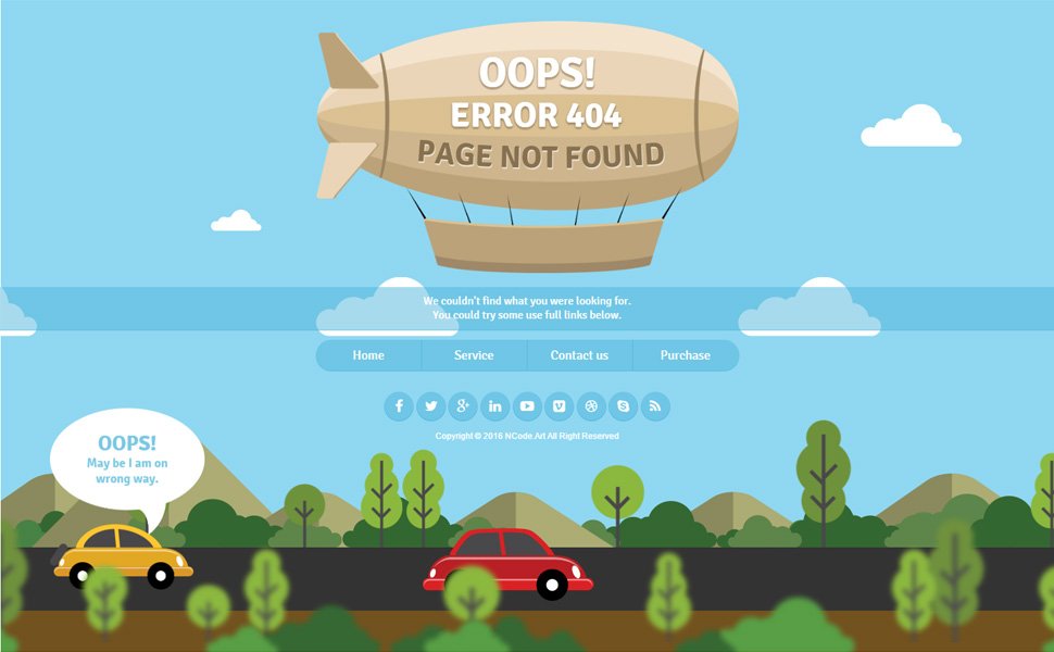Travel Error Page
